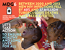 MDG Goal 6: Combat HIV/AIDS, malaria and other diseases